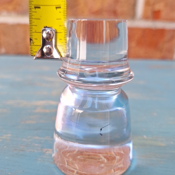 Glass Top Bottle Stopper Lid Clear Art Glass Decanter Replacement - Picture 8 of 15